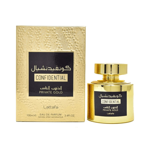 LATTAFA CONFIDENTIAL PRIVATE GOLD 100ML EDP UNISEX