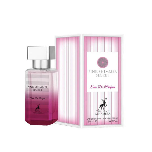 MAISON ALHAMBRA PINK SHIMMER SECRET 30ML EDP DAMA
