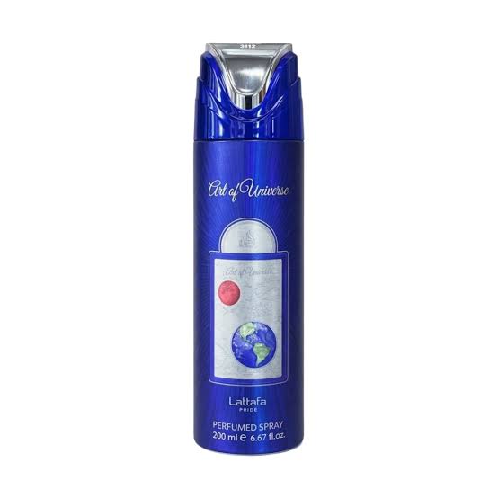 DESODORANTE LATTAFA ART OF UNIVERSE 200ML SPRAY