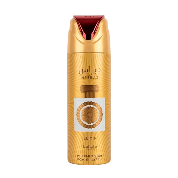 DESODORANTE LATTAFA NEBRAS ELIXIR 200ML SPRAY