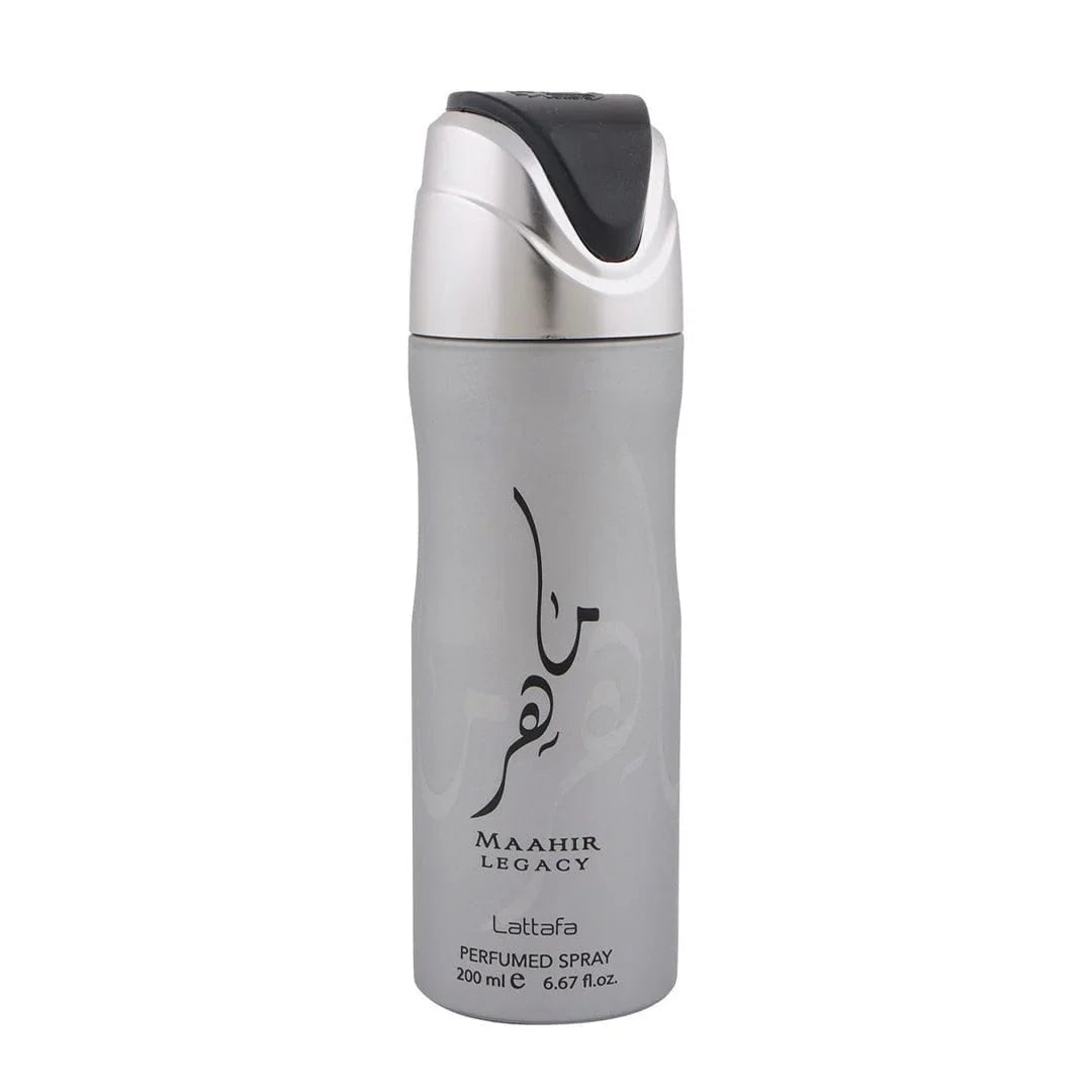 DESODORANTE LATTAFA MAAHIR LEGACY 200ML SPRAY
