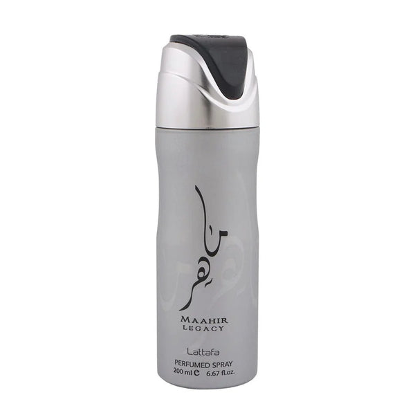 DESODORANTE LATTAFA MAAHIR LEGACY 200ML SPRAY